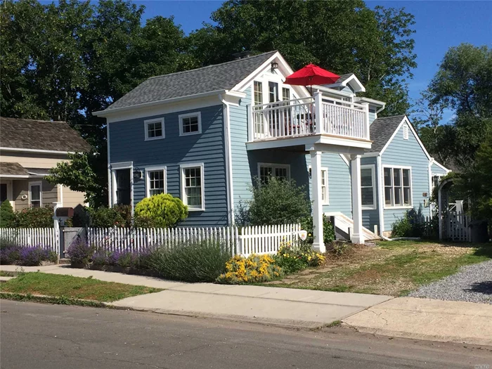 Beautifully Renovated Gem In The Heart Of Greenport&rsquo;s Maritime District-Across The Street From The Boardwalk! Each Room Offers A Modern Take On This Classic Saltbox Overlooking The Harbor. Open Kitchen/Dining/Living Room, Master Br/Ba, Den/Br With French Doors To Balcony, Wide Plank Floors.