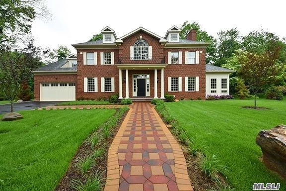 Kensington Village Grand Custom Brick Colonial 5200 Sq Ft + 2500 Sq Ft Basement, Hvac, Radiant Heat. Featuring 6 Bed, 7.5 Bathrooms, En Suite Master W/ Dome Ceiling, Pella Windows, Double Height Foyer, Radiant Heat, Sub Zero-wolfappliances, Custom Craftsmanship & Materials. Designated For Baker Hill Elemen & Choice Of N Or S Hs, Parkwood Pool, Kensington Pool. Private Police. Close To Lirr, Shops, Town, Worship. This One Of A Kind Incomparable Property, Traditional Layout, Unparalleled Upgrades.