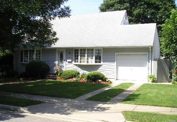 New To The Market, 5Year Old Roof, Great Opportunity To Own In Syosset Area. Well Maintained Expanded Cape Newer Kitchen/Bath/Brick Patio/Driveway. Hardwood Floor. Finished Basement, 2 Zones Central Ac Cooling & Heating/Cooling. 200Amps Updated Electricity. Fenced Property. Convenience To All.