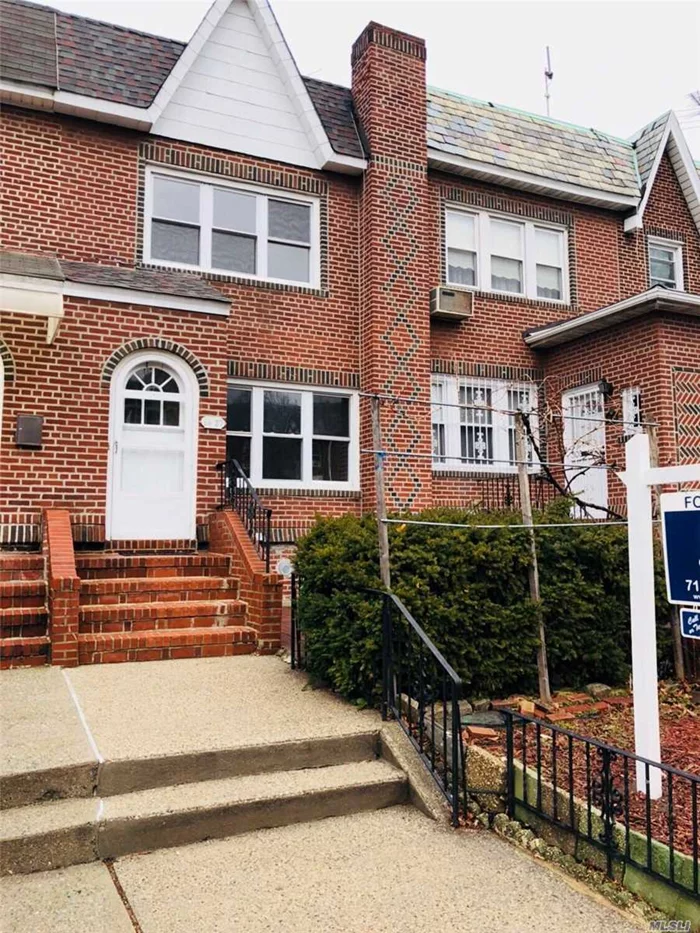 Beautiful Home Located In The Heart Of Rego Park, Close To Shopping, Transportation And All.