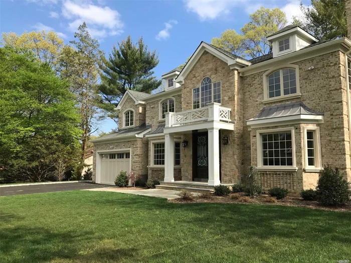 Exquisitely New Custom Built Stone Colonial In The Heart Of Roslyn Country Club.This 6340 Sq. Ft., 7 Bedroom, 6.5 Bath Home Features Expert Craftsmanship, Millwork & Architectural Details Throughout. Fin Basement W Bedrm, Full Bth, Wet Bar, Home Theater , Playrm, Refined &Elegant !!!! Generator, Central Vacuum Sys, Radiant Heat Under All Stone Floors, Award Winning East Williston Schools! New Price Adjustment!!!