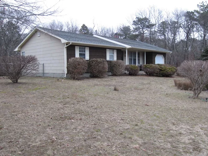 Priced To Sell! Lovely 3 Bedroom, 1 Full Bath Ranch With 10 Year Young Roof On Cul-De-Sac, All Located On .85/Property, Fenced Yard, Eastport-South Manor Schools, A Must See!