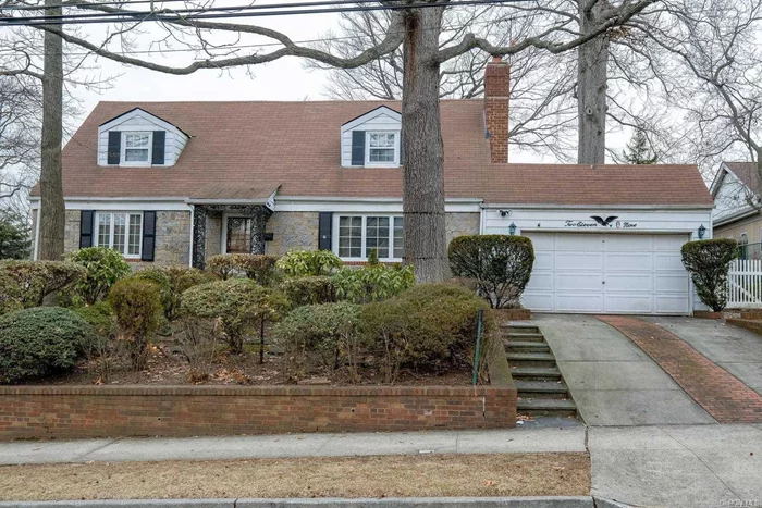 Expanded Cape Located In The Oakland Gardens Section!! 4 Bedrooms, 2 Full Baths, Lr, Dr, Eik,  Large Property, Hardwood Floors, Granite Kitchen, 2 Fireplaces, Full Basement, Attached 2 Car Garage, Large Private Yard! Don&rsquo;t Miss Out On This Amazing Opportunity!!