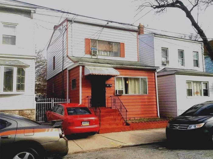 Legal Two Family Being Used As One! Located Half A Block North Of Atlantic Avenue, This Detached Colonial Features 4 Brs! Large Backyard, Bedroom On First Floor.
