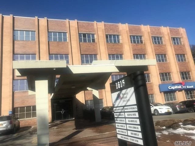 Prestigious Office Building, Mixed Use Medical/Professional Offices.Total Of 2052 Sq Ft, 5 Offices, Big Reception Area And Storage Rooms.Under New Management Close To The Americana Mall. Easy Access To Expressway .Bus Stop In Front Of The Building For Easy Access.