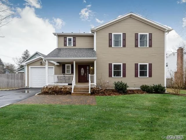 3 Years Young Heart Of Huntington Modern Colonial Beauty! Gets You To Work Fast And Provides Inside And Outside Entertainment Space For Weekend Fun! Save With High Efficiency Gas Burner And 2 Unit Cac. 9 Ft. Ceilings, New Office Shelving In Finished Basement, In Ground Sprinklers, Granite Countertops, 2 Huge Fenced Yards. Low Taxes Of 13, 015 W/Star.