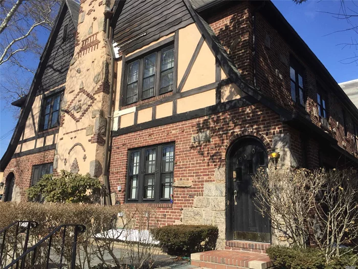 This Rare Find, Charming Tudor Offers You A Wood Burning Fireplace, Beautiful Hardwood Floors, Over-Sized Rooms, Private Outdoor Patio, New Appliances, Updated Bath & Eat-In Kitchen. Commuters Dream - Located Steps From The Lirr Auburndale Stop As Well As Shopping. Move Fast, Won&rsquo;t Last !