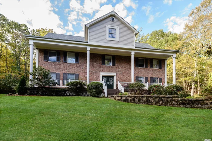 Classic Large Colonial Perched On 2 Private Acres. Location And Over Sized Rooms. Spacious 4 Bedroom, 3 Full Baths. Master Suite. Tons Of Closets. High Ceilings. Low Taxes. Close To Laurel Hollow Beach. Csh Sd #2. Laurel Hollow Beach And Mooring Rights.