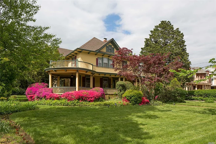 Country Victorian With Almost 3/4 Acre Of Land! Charming Home With Magnificent Wrap Around Porch Situated Close To Shopping, Transportation And Parks.