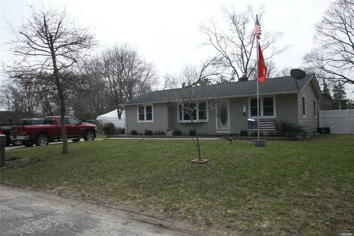 Fully Renovated Mint Ranch. New Kitchen W/Granite Counters, New Appliances. Roof/Boiler/Hw New 2008. Siding 2010. Mbr W/Beautifully Tiled Dbl Shower. Living Rm Plus Full Den W/Wb Stove. New Wood Floors, Andersen Windows And Led High Hats Throughout. Cac, Cvac. Spacious Newly Paved Patio For Entertaining. Fully Fenced Yard. Don&rsquo;t Miss This One!