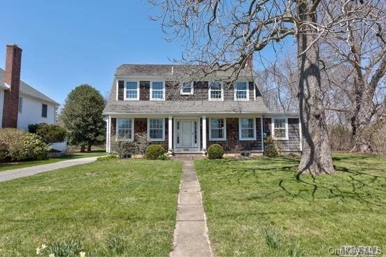 Charming Center Hall Colonial Right In Town. Zoned For Many Uses. See Attached. Bright And Airy Home With All Wood Floors. New Furnace And H2O And Oil.