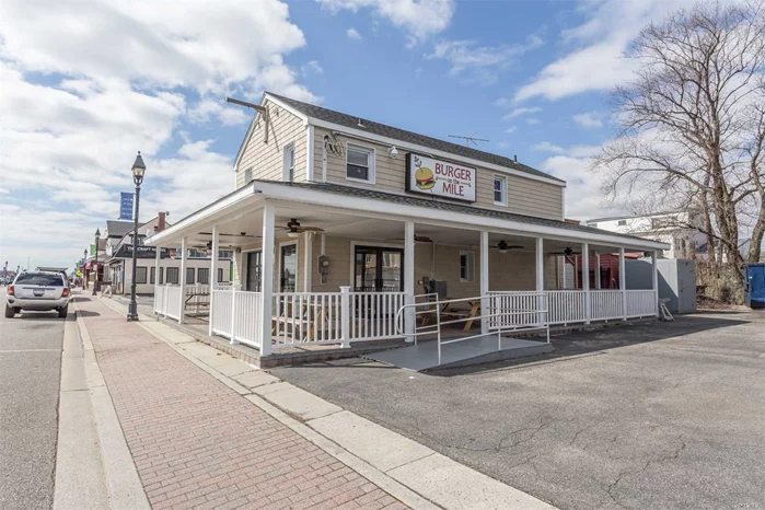 1600 Square Foot Mixed Use Building. All Equipment Is New And Building Is In Diamond Condition Inside And Out. Main Floor Setup As Burger Restaurant And Second Floor Has 2 Bedroom Apartment Rented For $2000. Per Month.