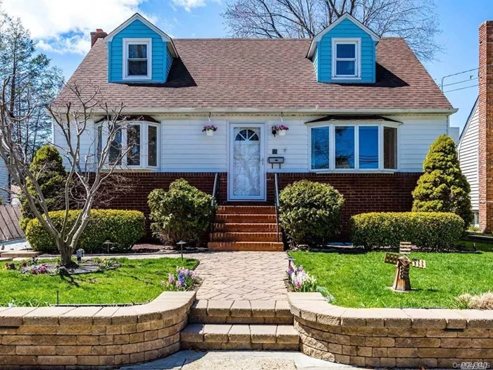 4 Bedroom, 2 Full Bath Cape Cod Home Situated At The End Of A Quiet Dead End Street. Open Eat-In Kitchen, Oversized Dining Room Or Family Room With Sliders To A Beautifully Manicured Yard. Full Unfinished Basement With 8 Foot Ceilings And An Egress To The Yard.