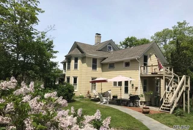 Lovingly Maintained And Updated On A Hill Overlooking Jockey Creek, This Spacious, Sunny Victorian Has Much To Offer. 5 Possible Bedrooms, 2.5 Baths, 2 Eat-In-Kitchens, Ground Floor Master Suite. Unique 3-Bay Garage. Roam, Grow, Play On 2 Builder&rsquo;s Acres. Flexible Floor Plan Allows For Multiple Uses. Full, Dry Basement And Plenty Of Storage. Legal Two Family Near Marina.