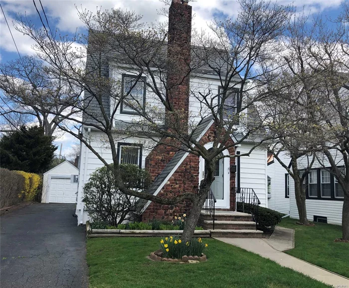 Charming Tudor In Desirable Baldwin Area Boasts Mbr W/ 2 Closets, 2 Additional Bedrooms, Large Living Room W/ Fireplace, French Doors Leading To Sunny Family Room, Beautiful Full Bath On 2nd Floor And Extra 1/2 Bath On 1st Floor, Large Eik, Garage, Wood Floors, Gas Cooking, Unfinished Basement With Ose! Great Place To Raise A Family And Create Great Memories! Pride Of Ownership! A Must See! Welcome Home!