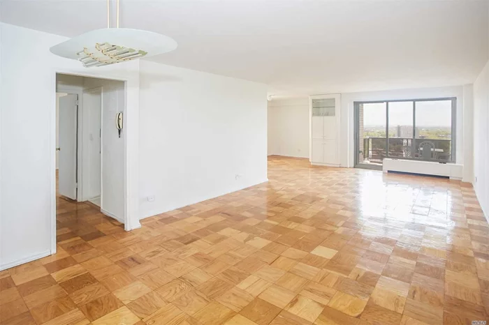 Manhattan Lifestyle At A Fraction Of The Price! Mint Cond Jr4-- Stunning Views +Terrace, Renovated Kit & Bath, Large Bedroom, Large Lvg Rm, Custom Closets & Built-Ins, Fresh Paint Throughout. 24 Hr Doorman & 24 Hr Grg Attnd. Gym & Pool With Spectacular 360 Views. Kid&rsquo;s Room, Storage, & Bike Room, Gated Walking Trail & Sitting Area. No Subletting, Strong Financials Required.
