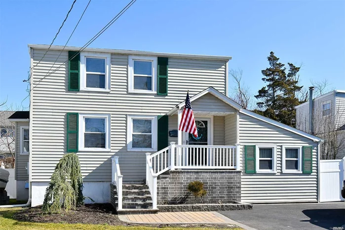 Beautiful Colonial Located In Babylon Beach Estates W/ Beach & Docking Rights! Gas Cooking & Heating, 3 Bedrooms, 1 1/2 Baths, Eat In Kitchen, Nice Yard, Great Curb Appeal, 3 Zone In Ground Sprinklers, King Size Master Bedroom W/ Double Closets. Don&rsquo;t Miss It Won&rsquo;t Last!