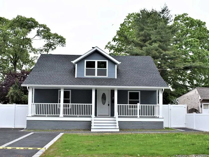 Gorgeous Fully Renovated 3 Bed 1.5 Bath Cape, New Kitchen, Siding, Roof, Doors, Flooring, New Baths, New Driveway, New Windows, Insulation, Updated Electric, And Much More..