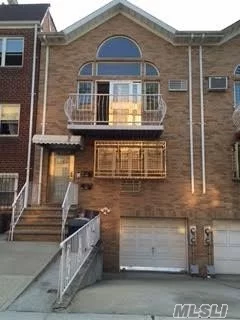 Duplex Apartment, Super High Ceiling. Renovate With New Floor, New Kitchen Cabinet, New Stove, New Dishwasher, New Bathroom Sinks, Toilets, Tub, New Washer, New Paint & New Doors. Includes Private Driveway. Close To All. School District #26. 2Fl: Living Rm, Kitchen, 2 Bedrm, 1 Full Bath. Balcony. 3Fl: 2 Bedrm, 1 Full Bath With New Washer.