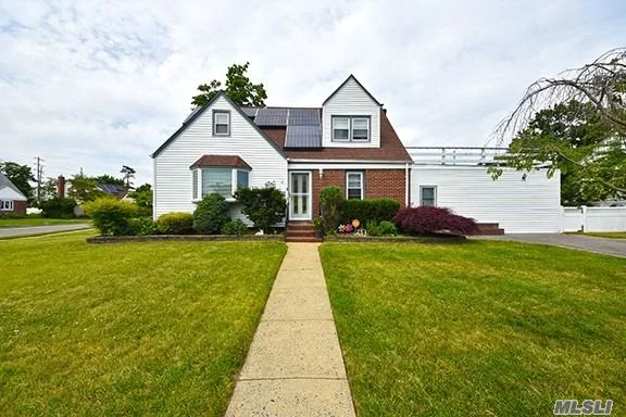 Lovely Expanded Cape In The N Bellmore Sch Dist. Upon Your Entrance Is A Custom Built In Doormat. Surround Sound Living Rm. Frml Dng Rm. Enclosed Breezeway Leading To A Large Mbr. Crown Molding Throughout. Gas Heating And Gas Line For Cooking. Solar Roof. Walkout Terrace. 3 Full Baths. Finished Basement W/ An Ose. 200 Amp Electric. 4 Zone Sprinkler System. Possible Mother/Daughter. Close Distance To All Schools. Taxes W/ Star Discount Are Only $9, 509.96!