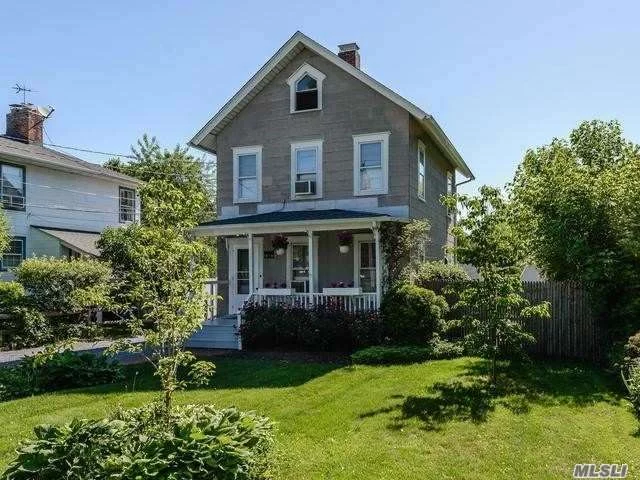 Very Clean And Adorable 2 Bedroom Colonial With Charming Rocking Chair Porch.Lovely Backyard With 4 Year Old Paver Patio, Very Cool Shed And Nice Plantings. Room For A Pool. Huge Eat In Kitchen, Mudroom Off Eik Is Plumbed Out For A Laundry. Updated Upstairs Bath, Gas Fuel, Roof Done In 2013, Electrical Box Updated.