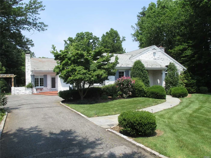 Beautiful Home On One Of The Most Desirable Streets In Manhasset. Totally Renovated With 3 Fireplaces, Gourmet Kitchen With Adjoining Family Room. .78 Of An Acre Of Level Park-Like Property. Field, Beach And Mooring Rights. Plandome Village Hall. Close To Town And Lirr. 3, 339 Interior Square Feet. Will Consider Small Pet.