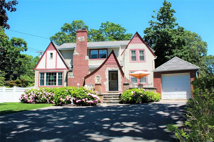 One Of A Kind Unique Tudor -Renovated, New Double Pane Windows, New Roof, New Siding. Extensive Paver Entry & Private Paver Patio. Completely Pvc Fenced Yard. Freshly Painted. Close To Beach.