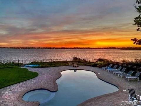 Bayberry Point With Bay Views. Private Beach, Heated Gunite Pool And Spa. Association Docking. Large Property And Home. New Kitchen, Bath, Downstairs All Redone. Breath Taking Views!
