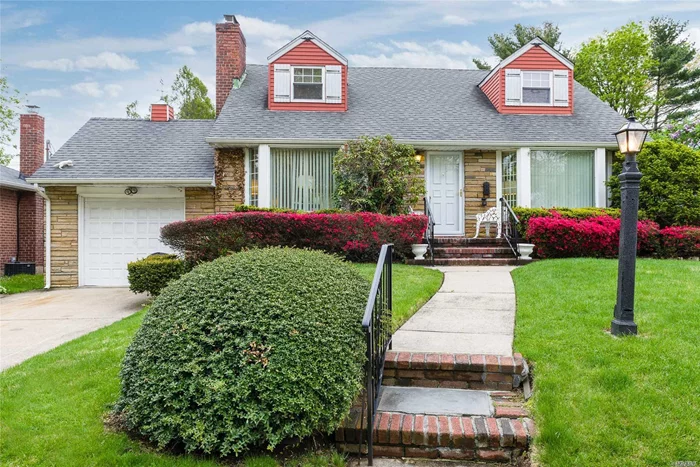 Spacious And Meticulously Cared For Rear-Dormered Cape In The Syosset School District Boasting 1870 Square Feet. Light And Bright 4 Season Room Extension, Newly Refinished Beautiful Wood Floors Throughout, Freshly Painted, Large Granite Eat-In Kitchen, Updated Bth, Clean And Crisp. Tons Of Closet Space/Storage, Gas Cooking, Newer Roof And Windows, Newer Storage Shed. Backyard With New Pavers And Beautiful, Lush, Manicured Gardens To Adore. Perfect Home To Make New Memories In! Will Not Last!