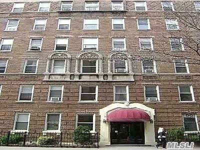 One Bedroom Co-Op Apt, Living Room/Dining Combo, Separate Kitchen, 1 Full Bath Elevator Building And Laundry Room.