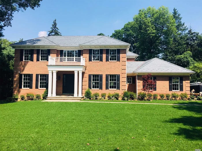 New Construction Sits On Large Almost Half Acre Of Flat Private Property! Beautiful Tree Lined Street Adorns This Brick Home With Slate Roof, Boasting 4700 Sq Ft, Plus 2200 Sq Ft Finished Basement. The Foyer Features A Bridal Staircase And Exceptional Mill Work As Continued Throughout The Home. Detailed Tile Work And Custom Built Kitchen Cabinetry Are Few Of The Finishes That Set This Home Apart. Located Near School, Parks, Train, Hospital And Shopping!