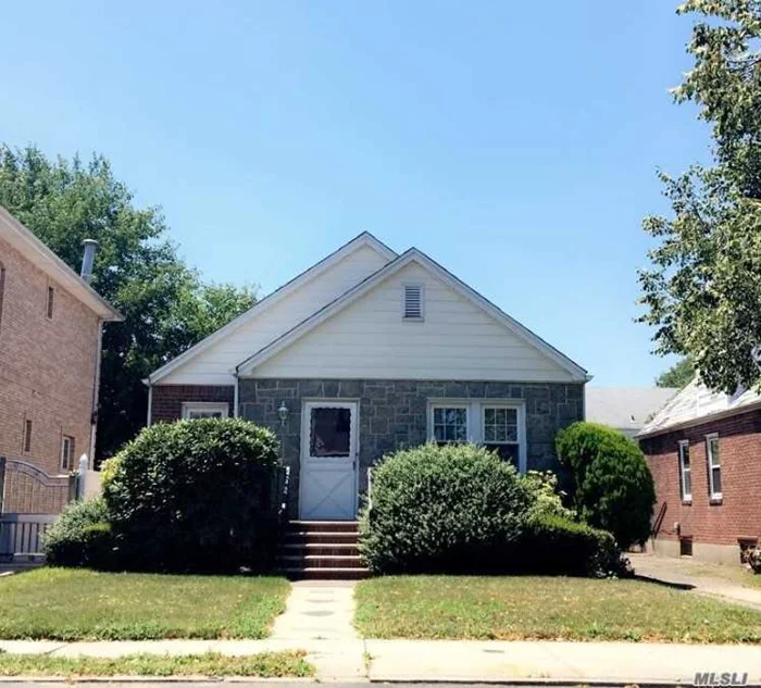 Exquisite Ranch Style Home With A Beautiful Front Lawn, Bright Living Room, Family Style Dining Room With An Entrance Into Kitchen With An Abundance Of Cabinetry, 2 Bedrooms, 1 Full Bathroom And Large Basement, One Car Garage Included And Private Back Yard!!!