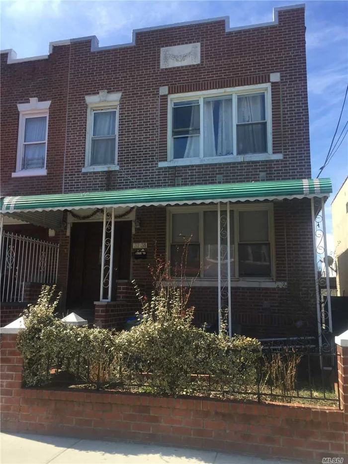 Location, Location! Walking Distance To The 7 Train And 37th Ave. Commercial Area, Good Income Producer, Solid Brick, 2 Cars Garage. All Information Is Deemed Reliable And Must Be Re-Verified By Purchaser(S).