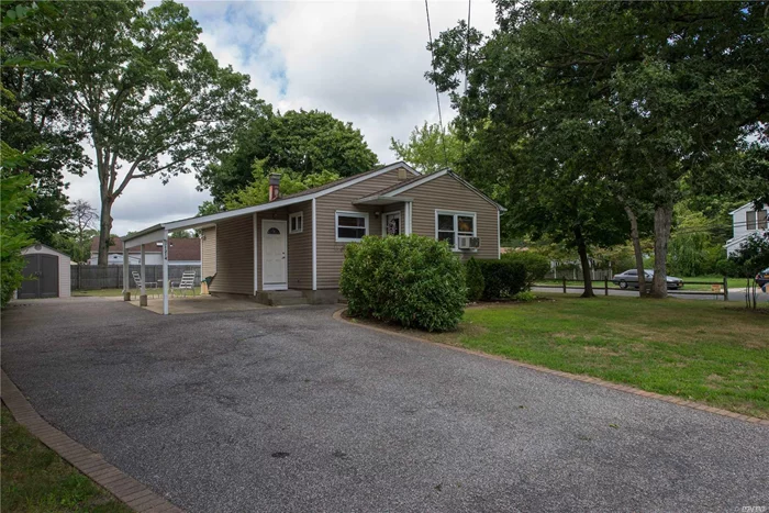 Open Floor Plan In Line Ranch W/Nicely Updated Center Island Kitchen. Full Basement W/Lots Of Room For Storage. Numerous Updated Through Out.  L-O-W Taxes ! ! Large Fenced Backyard For The Kids Or Rover To Play In.