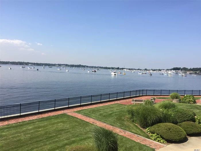 Prime Waterfront Location! Spectacular Water Views From Terrace & Every Room. Larger One Bedroom, Updated Eik Opens To Terrace W/Electric Awning. All Hw Fls. Community Offers Waterfront Pool/Kiddie Pool, Certified Lifeguards, Private Entrance W/Security, Resident Superintendent, Meticulous Grounds & Walking Paths Along The Water. Mooring Rights On Manhasset Bay, Kayak Storage & Magnificent Sunsets! Only 35 Min To Nyc By Train & Nearby Shopping. Maint Includes:Taxes, Heat, Water, Insurance, Pkg