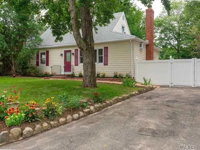 Lovely Renovated 4 Bdrm Cape, Many Updates Throughout, Granite Kitchen With Brand New Range, Microwave, And Dishwasher, New Full Bath 1st Flr, New Flooring And Freshly Painted Thru Out, New Carpeting In 2nd Flr Bdrms, Extra Wide Driveway, Rear Deck Off Kitchen, Partial Bsmt & Crawl Space With Outside Entrance, Above Ground Oil Tank, Fenced, Level Backyard, Move Right In! Close To Shopping, Located In Renowned Northport-E. Northport Sd