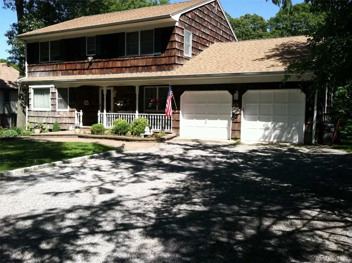 Welcome Home To This Inviting 4 Bedroom, 2.5 Bath Colonial. Original Owners, Custom Built. Eat-In Kitchen (Skylight), Formal Dining Room, Den With Fireplace, 2 Zone Cac, Two Separate Attics, Basement With Ose To Patio. Beautiful Property, Sunny Backyard With 18X36 Ig Pool. Kings Park School District.