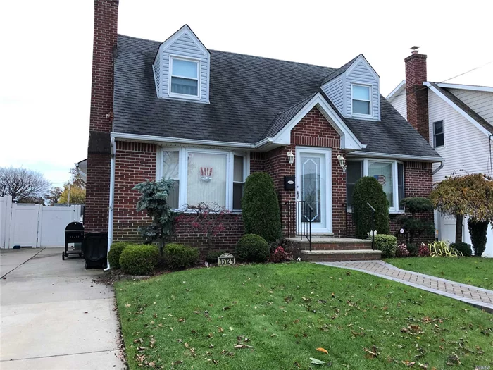 Expanded 4 Br, 3 Full Bath Cape On Quiet Block In North Whitestone. Meticulously Cared For And Updated With Quality Materials. Granite And Stainless Steel Kit W Radiant Heat Ceramic Tiled Fl. Lr W Wbfpl, Den Can Be 5 Br, 2 Fl: Spacious Layout With Large Mbr, 2 Br Is Mbr Sized, And 3 Br Can Be 2 Rooms. All New Windows, French Drain, Gorgeous Yard W/ 16 X 30 Heated In Ground Saltwater Pool, Pavers, Double Fencing. Cac, Gas Heat, Security System