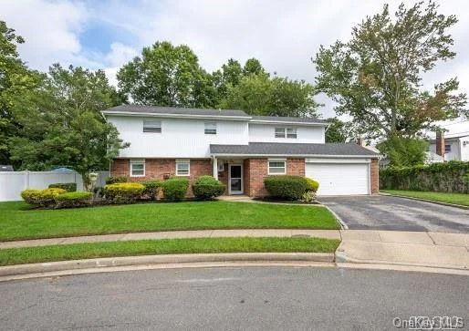 This Home Is Perfect For The Largest Of Families-Bethpage W/Highly Desirable Plainedge School District-Great Curb Appeal-Cul-De-Sac Location-Entertaining Yard Features A Park Like Setting+Built In Pool! 5 Bedrms Or 4 Bedrms + Home Office(On Ground Level) Master Bedrm Has A Master Bath! 2 & 1/2 Bathrms Total-Wd Flrs-Central Air-Hi Hats-Ceiling Fans-2 Car Garage-Plenty Of Court Style Parking-All Spacious Rms-Close Proximity To Shopping-Parks-Schools-All Tranport Hubs-House Of Worship, A Must See!!