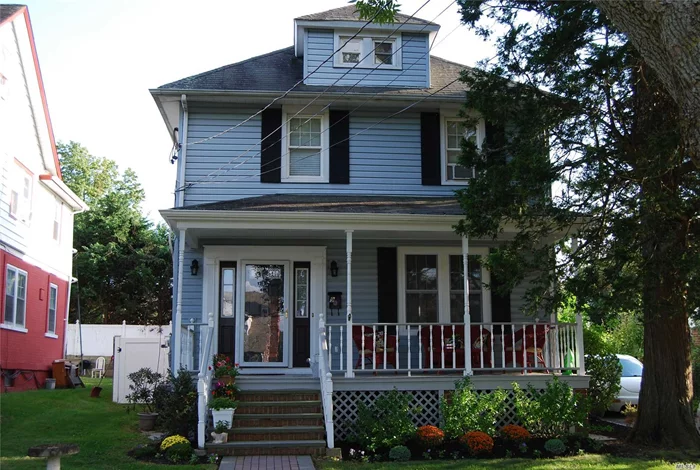 Welcome Home! Rocking Chair Front Porch Sooths You. Side Hall Colonial Says...Stay.... Large Colonial, Filled With Sun And Ease. Formal And Informal Areas Flow Together, Spacious Bedrooms And Huge Attic Ready For Art Studio Or Home Gym.