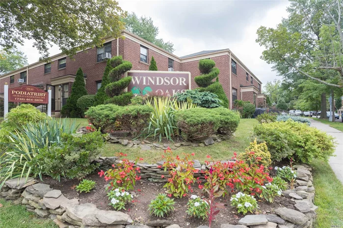 Lovely Renovated Corner Unit W/ Extra Windows Make This 1st. Floor 2 Bedroom A Must See. Situated In A Peacful Setting In A Beautiful & Tranquil Courtyard . Top Rated S.D#26, Ps. 205 And Ms74. 2 Parking Sticker Provided For Onsite Parking. Included Beautifullly Maintained Grounds, 24 Hour Security, Near Shopping, Dining, Parks, Transportation.Express Bus To Manahattan. Hurry, Won&rsquo;t Last.