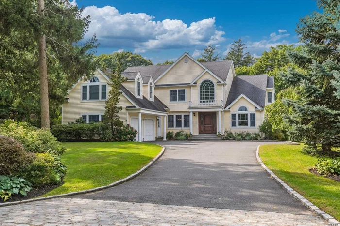 Custom Built Colonial On Private Road