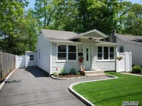 Perfect Starter. All New Kitchen, Roof, Windows, Siding. Central Air And Gas Heat Too! Super Low Taxes.