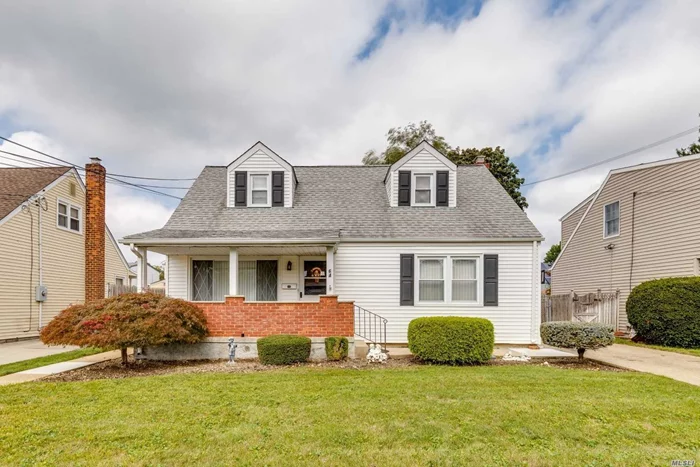 4 Bedroom, 3 Bath Expanded Cape W/ Front Porch, Has An Interchangeable Layout W/Over-Sized Bright & Sunny Eat In Kitchen W/ Mud Room & Slider To Fenced In Yard, Living Room / Dining Room W/ Newly Refinished Hardwood Floors, 2 Bedrooms & Bath On The Mainfloor & 2 Beds & Bath Upstairs,  Basement W/Full Bath & Ose, Gas Burner & Hw Heater, 100 Amp Electric, 1.5 Car Detached Garage, Plainview Schools