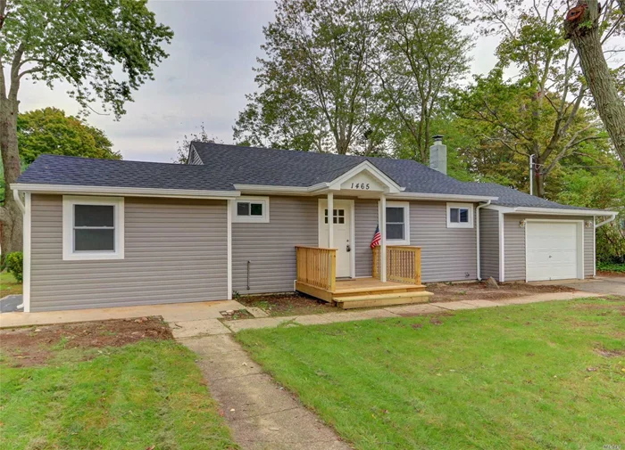 All You Need To Do Is Bring Your Furniture. Total House Renovation. 3 Beds 2 Full Baths Including A Private Master Suite. Closets Galore. Large Back Yard With Shed. New Gas Heat. All New Base Boards. Don&rsquo;t Miss Out!