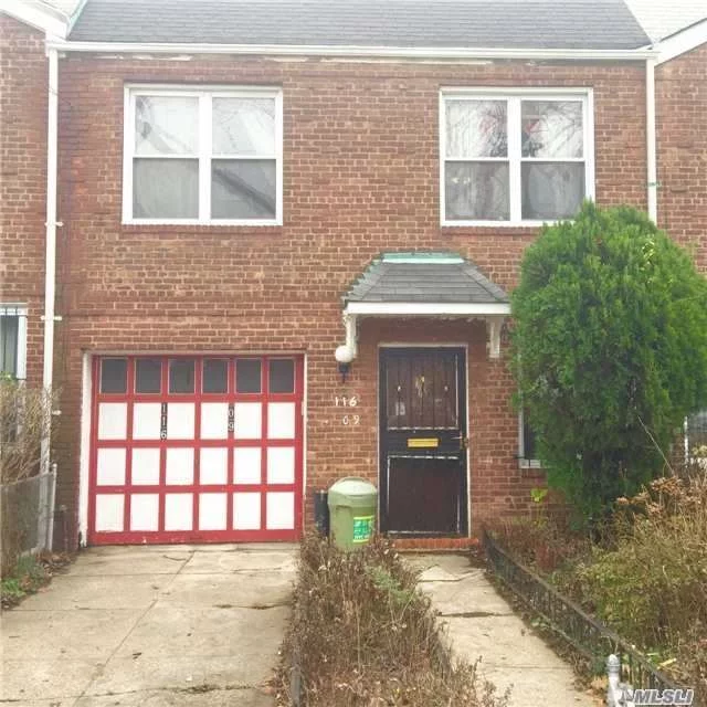 Opportunity Is Knocking!!! This Brick, 2 Family Attached Colonial Is Nestled On A Quiet Block. It Features A Full Basement, Rear Deck, 2 Kitchens, 2 Living Rooms, A Total Of 3 Bedrooms And 2 Full Baths. This Property Has A Private Driveway With An Attached Garage. Conveniently Located Near Public Transportation, Schools And Shopping Areas. Don&rsquo;t Miss This One.