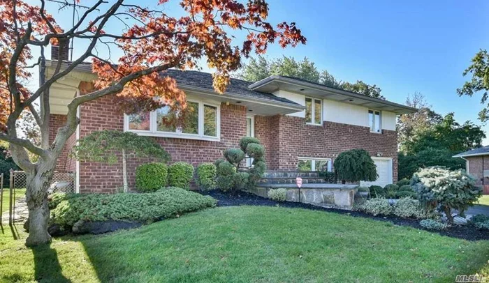 Beautiful, Expanded Brick Home With Open Floor Plan. Light And Bright Glass Addition Off The Kitchen A Wonderful Redwood Deck. Central Ac, Newer Roof, Newer Windows And Doors. Over Sized Property With Screened Porch Off The Den. Convenient To Everything. Famed Jericho School District. $2000 Tax Reduction Will Take Effect In October 2019.