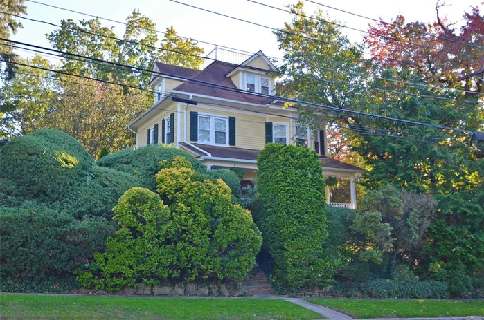 Curb Appeal And Classic Victorian Illuminate This Renovated Home With Open Floor Plan. Wonderful Property With Wrap Around Deck And Charming Porch. Nine Foot Ceilings. Classic Moldings Throughout. Property Lined With Ornamental Shrubs And Gardens. Gas Cooking. Renovated 2 Car Garage With Expansive Second Floor.