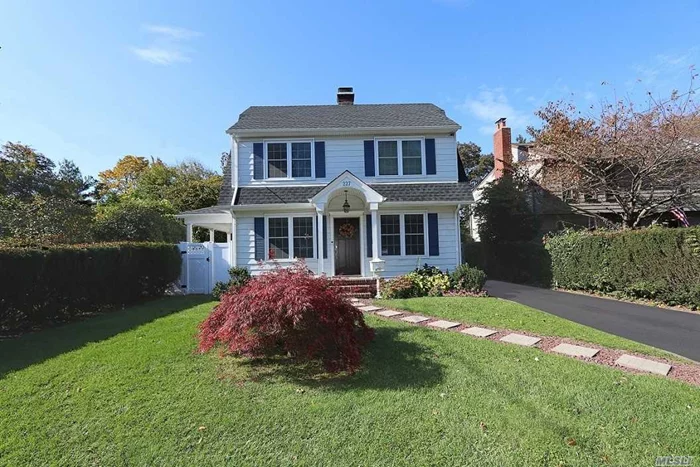 North Syosset Find! Renown Syosset School District. Totally Renovated Colonial With Young, Decorative Style. New Heating, New Central Air, New Roof And Many Extras. Set On Park-Like Private Property With Wood Deck, Covered Porch, And Above Ground Pool. Convenient To The Town Of Syosset, Syosset Train Station, And Great Shopping.  Reasonable Taxes. Must See To Appreciate! Sewer Hook-Up Available. **Great Expansion Possibilities. **