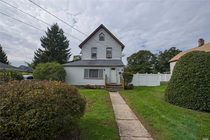 Cozy 3 Bedroom Colonial Just Needs A Little Tlc, Situated On Spacious .37 Acre. First Floor; Entry Foyer, Enclosed Front Porch, Living Room W/ Wood Burning Stove, Formal Dining Room, Enclosed Side Porch, Eik, Full Bath And Laundry. Second Floor Boasts 3 Nice Size Bedrooms Leading To Storage Attic On 3rd Floor. Hardwood Floors Throughout And Gas Heat! Come And See!